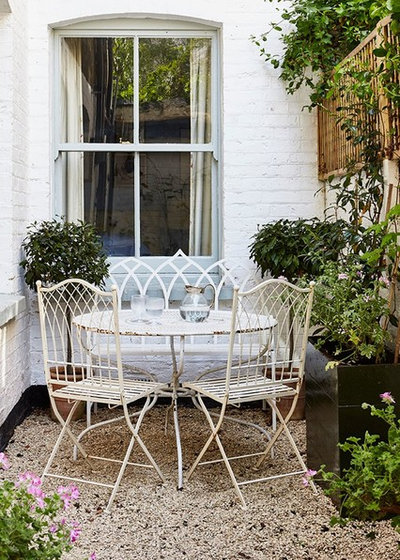 French Country Patio by Interior Designer