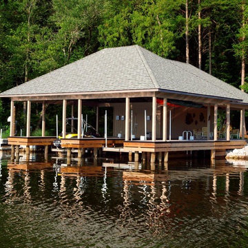 Southern Shores Boat Houses - Outdoor Spaces on the Water