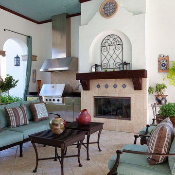 Spanish Style Home by Bud Lawrence & Bobby Morales