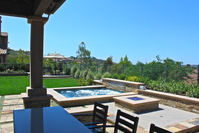 Inspiration for a timeless patio remodel in Orange County