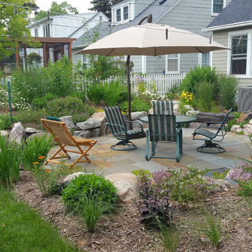 St Paul Patio with Native Plantings