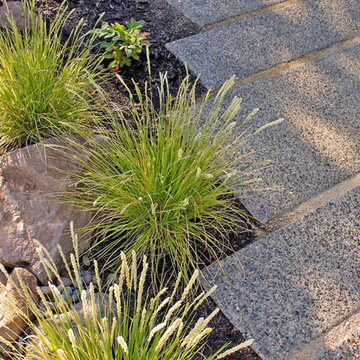 Staggered Exposed Aggregate Pathway