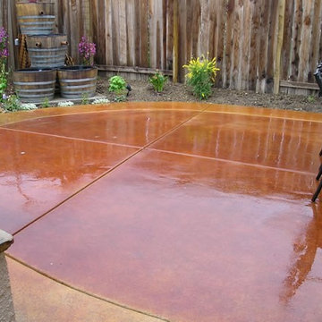 Stained Concrete Patios