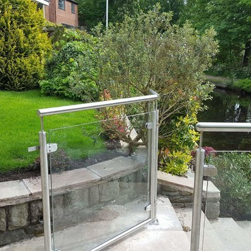 Stainless gate and rails