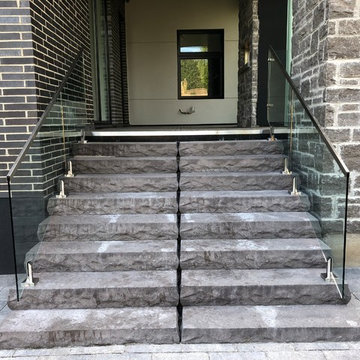 Stainless Steel and Glass Railings - 117
