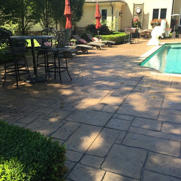 Stamped Concrete Cleaning | Stamped Concrete Sealing | Milford, Michigan