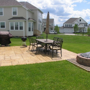 Stamped Concrete Driveway | Houzz