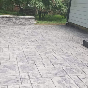 Stamped concrete patio 0018