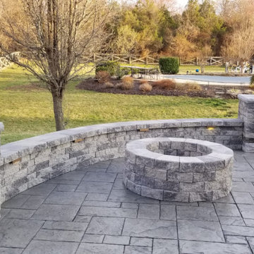 Stamped concrete patio 0019