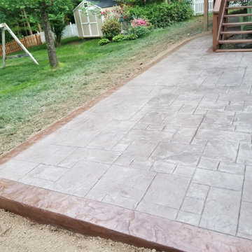 Stamped concrete patio 0024