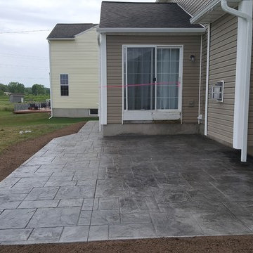 Stamped Concrete patio