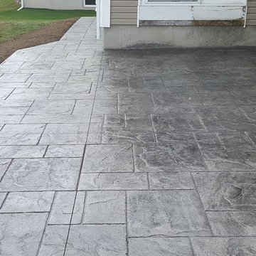 Stamped Concrete patio