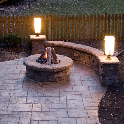 Elegant patio photo in Kansas City
