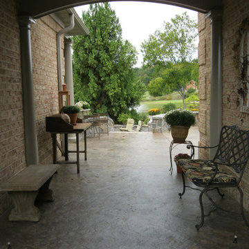 Stamped Concrete Patio Recolor