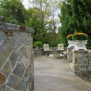 Stamped Concrete Patio Recolor