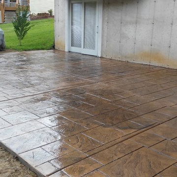 Stamped  Concrete Patio