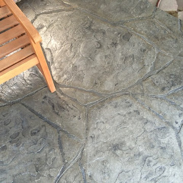 Stamped Concrete - Random Stone