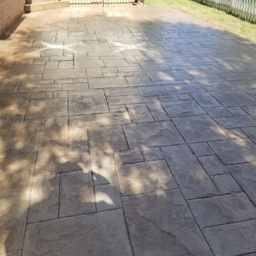Stamped patio 0016