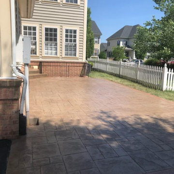 Stamped patio 0016