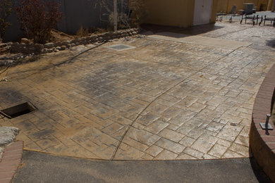 Stamped/Stained Concrete Patio