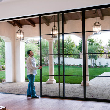 Steel Pocket Sliding Doors
