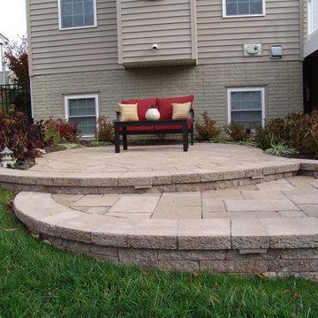 Steps and Split Level Patio