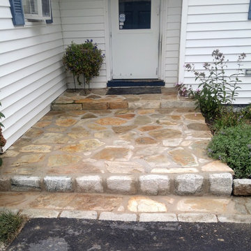stone patio