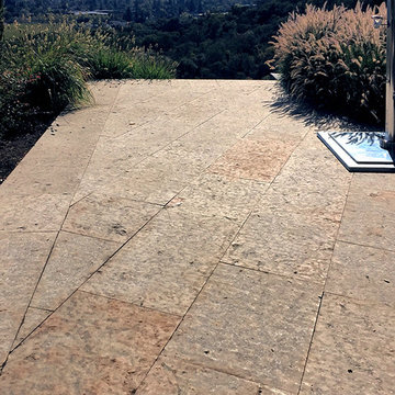 Stone used for outdoor living areas