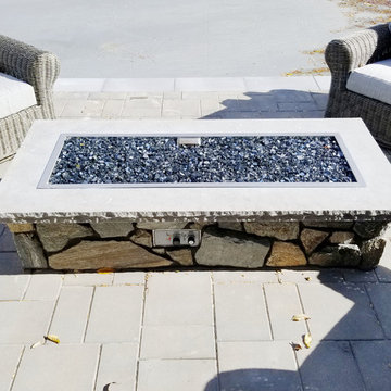 Stone used for outdoor living areas
