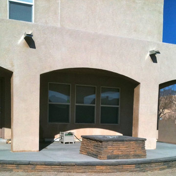 Stucco Porch - North Albuquerque Acres