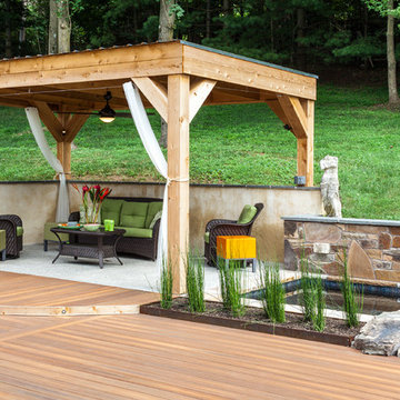Stunning Outdoor Living Space Collaboration