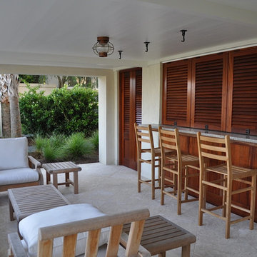 Sullivans Island Home with Great Outdoor Living Spaces - Outdoor Bar
