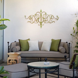 Small transitional patio photo in Los Angeles