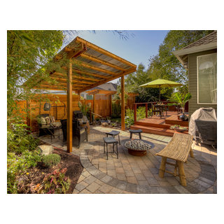 Lean To Patio Cover - Paradise Restored Landscaping
