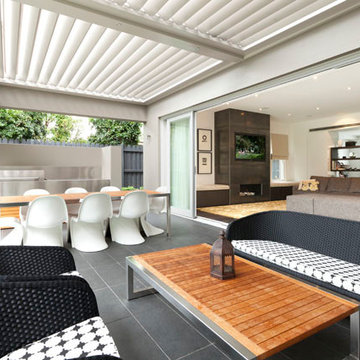 Sydney builders, Chateau - Hunters Hill House - outdoor living