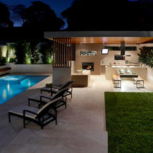 Contemporary Patio by Dean Herald-Rolling Stone Landscapes
