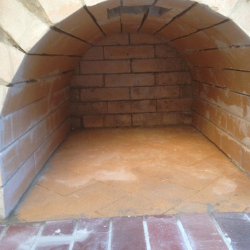 The Grgich Family Wood Fired Brick Pizza Oven in California