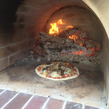 The Grgich Family Wood Fired Brick Pizza Oven in California