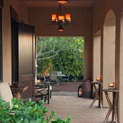 Patio - mediterranean patio idea in San Francisco