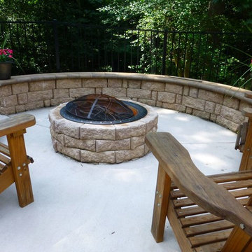 The Highlands Pool, Firepit, and Garden Wall Chesterfield