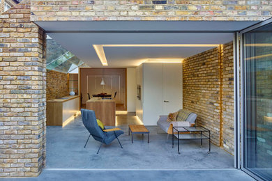 Modern patio in London.