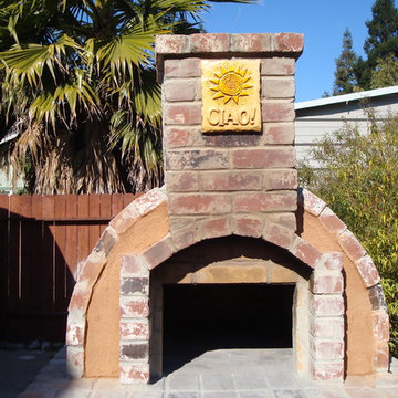 The Perini Family Wood Fired Pizza Oven in California by BrickWood Ovens
