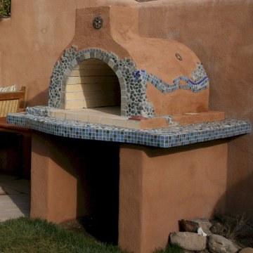 The Sorenson Family Wood Fired Brick Pizza Oven in Albuquerque