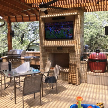 The Ultimate Outdoor Man Cave Tucked Between High Vista and Northview Hills