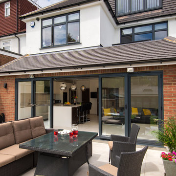 Three Sets of Origin Bifolds Complete Family Home in Enfield
