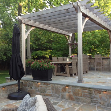 Tiered Patio