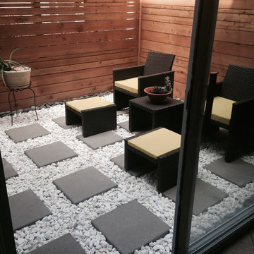 Townhome Patio area