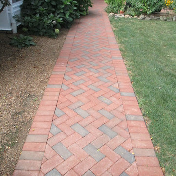 Traditional Brick Patio