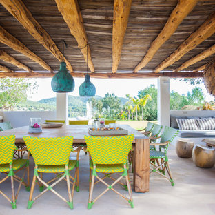 Inspiration for a mediterranean patio in London.