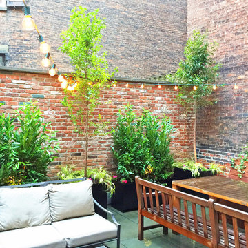 TriBeCa, NYC Rooftop Terrace Landscaping